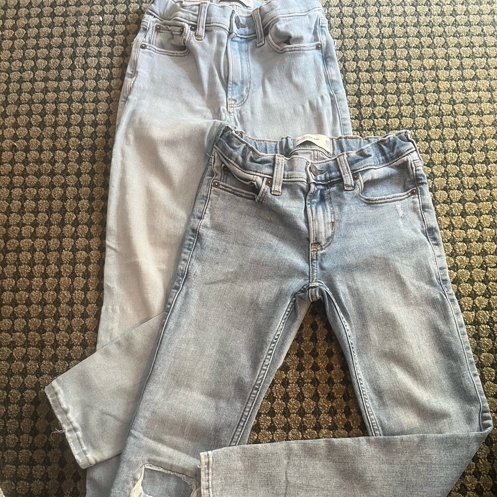Two pair Abercrombie and Fitch long jeans